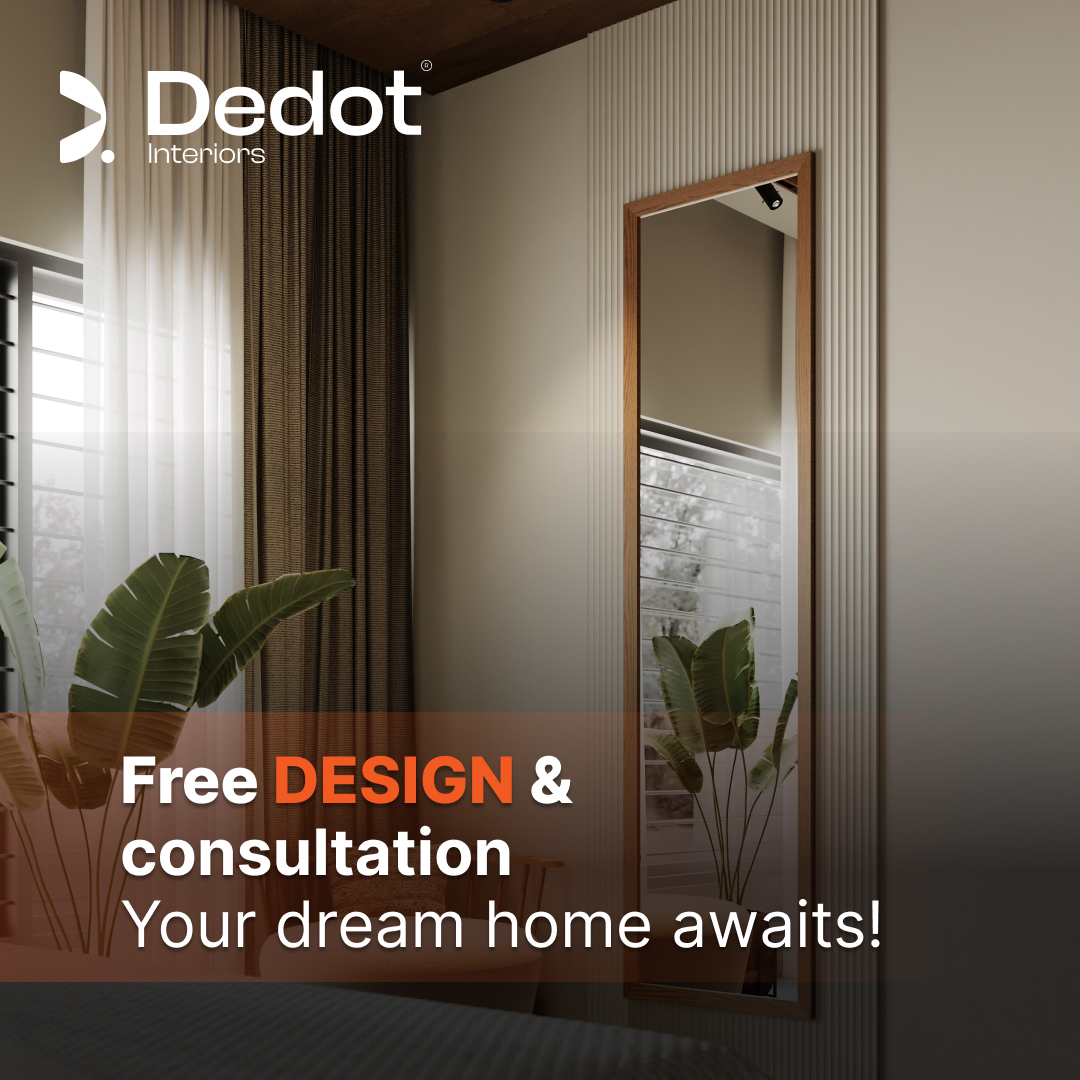 Dedot Interiors Free Design and Consultation Poster