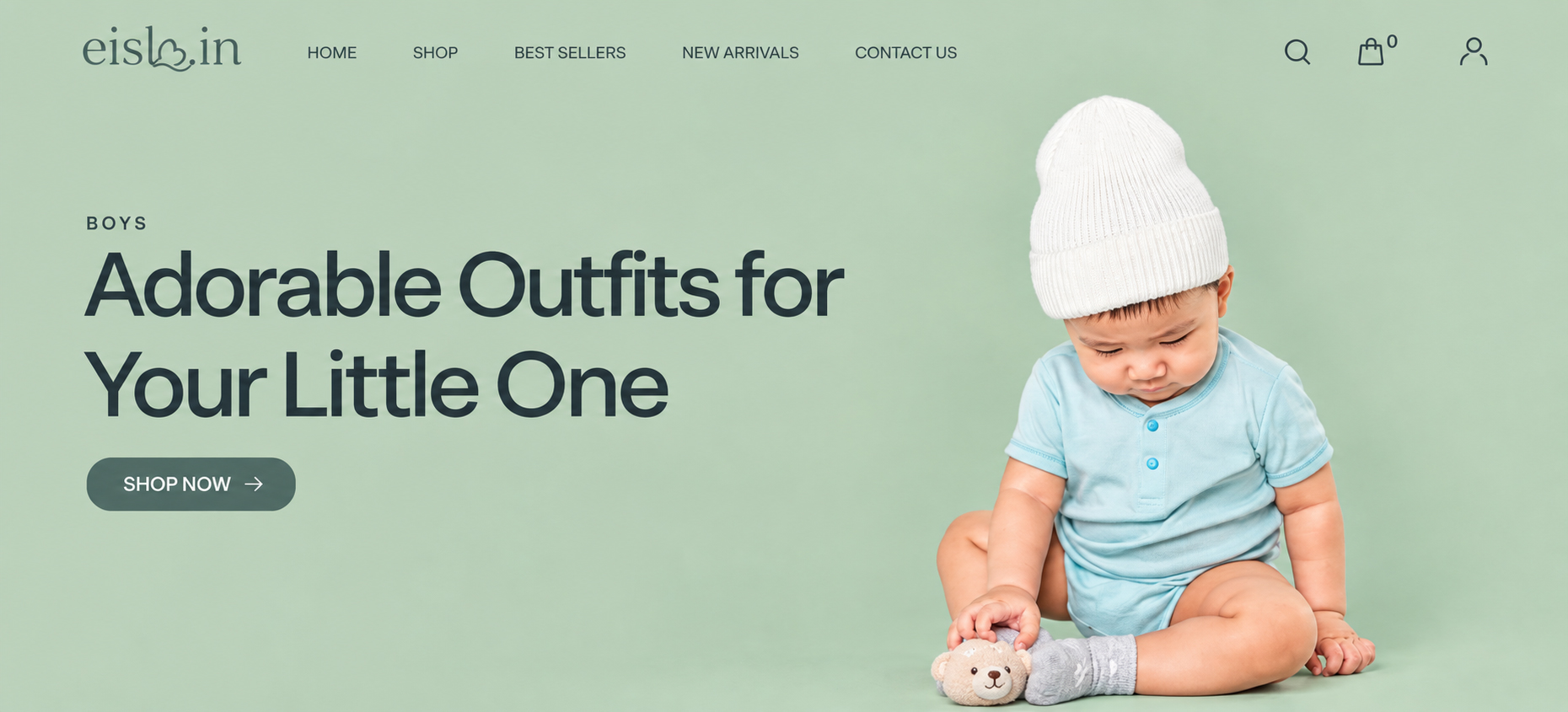 EISLO Kids Fashion E-Commerce Website