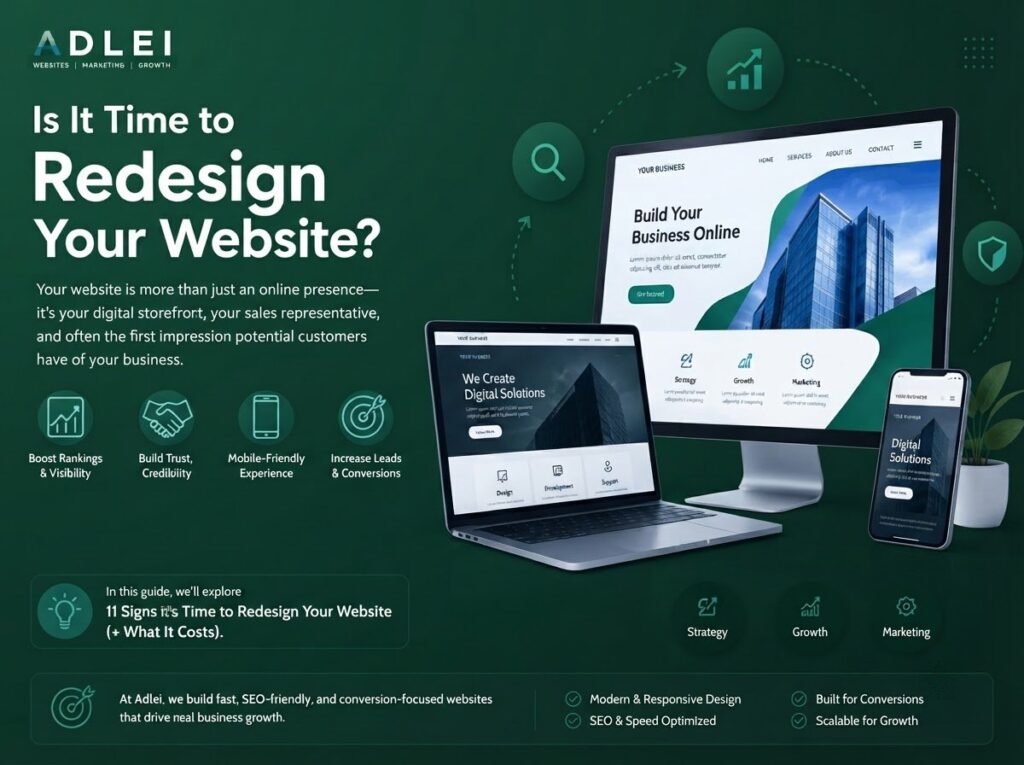 11 Signs It's Time to Redesign Your Website (+ What It Costs)