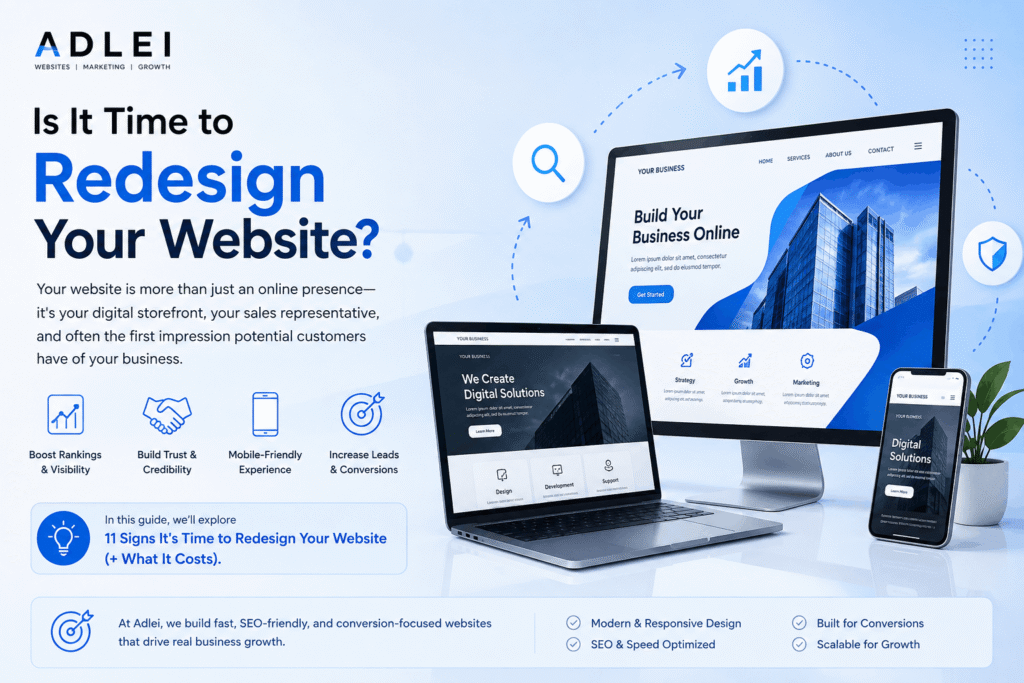 11 Signs It's Time to Redesign Your Website (+ What It Costs)